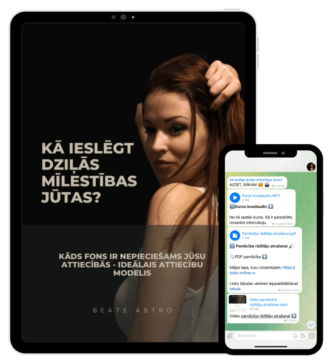 Course materials preview